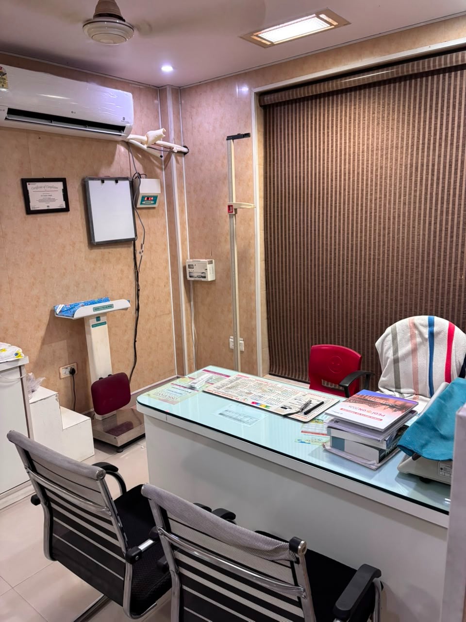 The Rainbow Clinic consultation room in Gomti Nagar, Lucknow